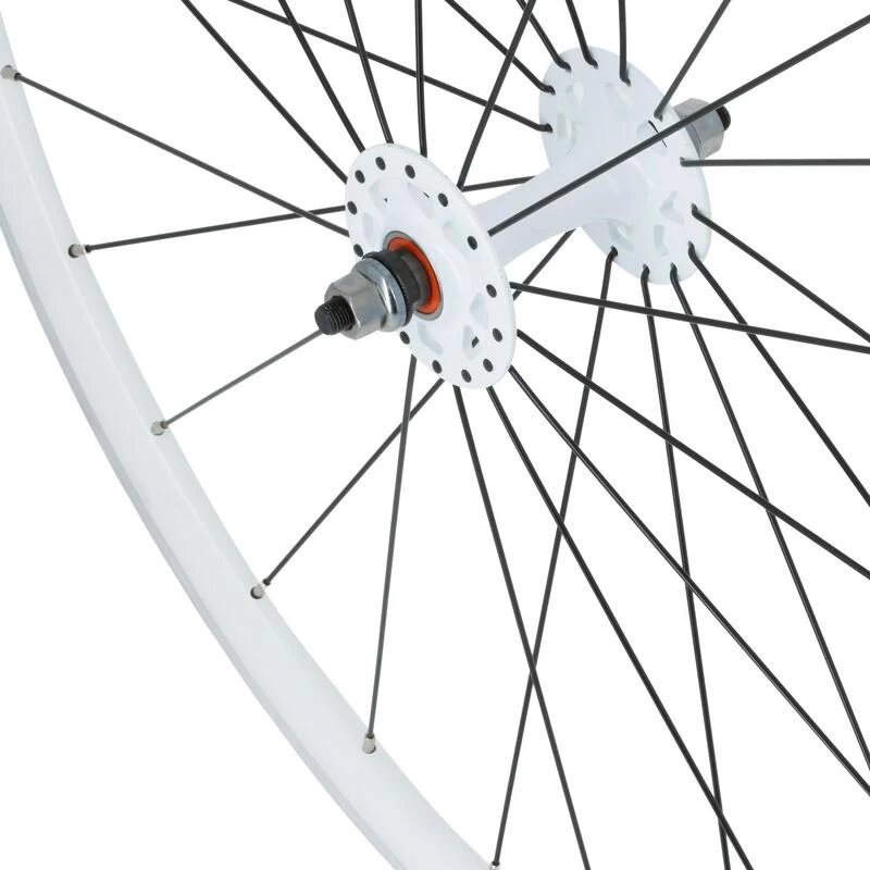 ROUE FIXIE 700 BLANC AVANT 2 ROUE FIXIE 700 BLANC AVANT – Image 2