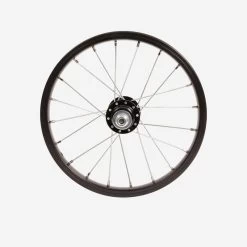 BTWIN Roue Vélo Enfant 14 Pouces Arrière Roue Libre Frein Tambour/vrake Noir