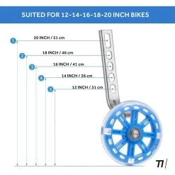 Roues D'entraînement Pour Vélo Pour Enfants De 12 à 20 Pouces - Noir 7 Roues D'entraînement Pour Vélo Pour Enfants De 12 à 20 Pouces - Noir -Magasin De Vélos roues dentrainement pour velo pour enfants de 12 a 20 pouces noir 2