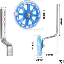 Roues D'entraînement Pour Vélo Pour Enfants De 12 à 20 Pouces - Noir 8 Roues D'entraînement Pour Vélo Pour Enfants De 12 à 20 Pouces - Noir -Magasin De Vélos roues dentrainement pour velo pour enfants de 12 a 20 pouces noir 3