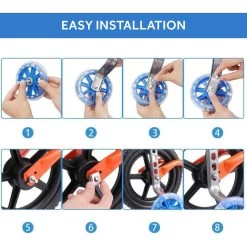 Roues D'entraînement Pour Vélo Pour Enfants De 12 à 20 Pouces - Noir 9 Roues D'entraînement Pour Vélo Pour Enfants De 12 à 20 Pouces - Noir -Magasin De Vélos roues dentrainement pour velo pour enfants de 12 a 20 pouces noir 4