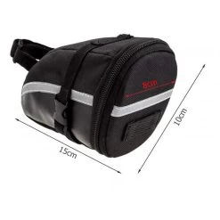 Sacoche De Selle 1.2 Litres Noir VTT/Vélo De Course -Magasin De Vélos sacoche de selle 12 litres noir vttvelo de course 2