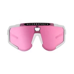 Scicon Aeroscope Lunettes De Sports (Blanc Brillant/Rose) -Magasin De Vélos scicon aeroscope lunettes de sports blanc brillantrose 2