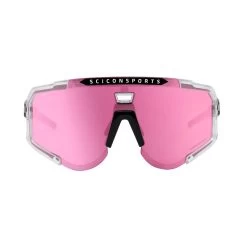 Scicon Aeroscope Lunettes De Sports (Cristal Brillant/Rose) -Magasin De Vélos scicon aeroscope lunettes de sports cristal brillantrose 2