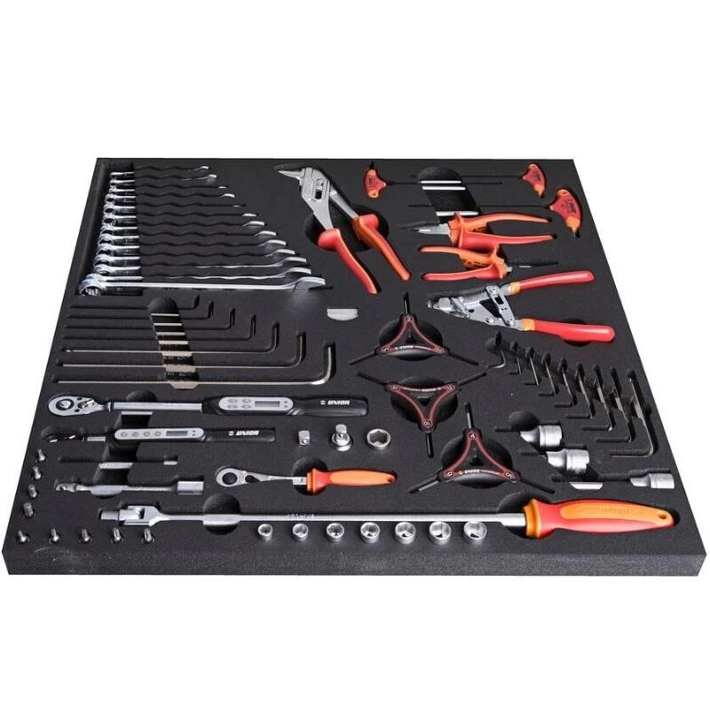 Unior Set Sos Poignée En T, Clé Torx, Pince - Red - 560 X 570 X 40 Mm / 68 Pcs - 6 Kg 1 Unior Set Sos Poignée En T, Clé Torx, Pince - Red - 560 X 570 X 40 Mm / 68 Pcs - 6 Kg