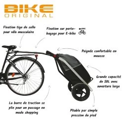 Shopping Trailer BIKE ORIGINAL -Magasin De Vélos shopping trailer bike original 2