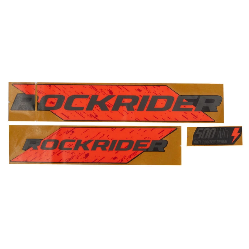Rockrider Stickers DE Batterie E-ST 900 Orange 1 Rockrider Stickers DE Batterie E-ST 900 Orange