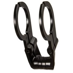 Herrmans Support De Lampe Double Guidon Noir