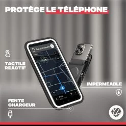 Shapeheart Support Porte Téléphone Pour Fourche De Vélo (Téléphone 2XL) -Magasin De Vélos support porte telephone pour fourche de velo telephone 2xl 2