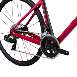 Vélo De Route EDR CF SRAM Rival AXS Capteur De Puissance Rouge -Magasin De Vélos velo de route edr cf sram rival axs capteur de puissance rouge 6
