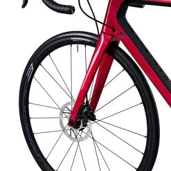 Vélo De Route EDR CF SRAM Rival AXS Capteur De Puissance Rouge -Magasin De Vélos velo de route edr cf sram rival axs capteur de puissance rouge 7