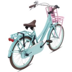 Vélo Enfant Valetta Cargo N3 - Filles - 22 Pouces - Turquoise / Rose -Magasin De Vélos velo enfant valetta cargo n3 filles 22 pouces turquoise rose 2