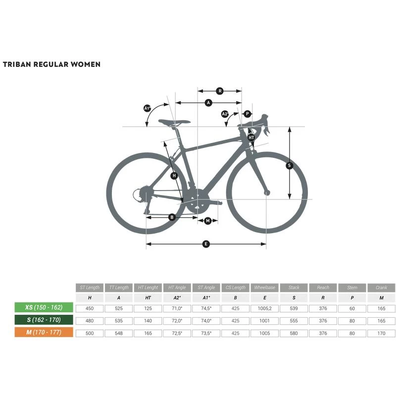 VÉLO ROUTE REGULAR TRIBAN MICROSHIFT - VERT FEMME 4 VÉLO ROUTE REGULAR TRIBAN MICROSHIFT - VERT FEMME – Image 4