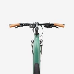 Rockrider Vélo Tout Chemin électrique à Moteur Central - Cadre Bas - E-actv 500 Vert -Magasin De Vélos velo tout chemin electrique a moteur central cadre bas e actv 500 vert 3