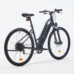 Vélo Tout Chemin électrique - Cadre Bas - Riverside 100 E Bleu 12 Vélo Tout Chemin électrique - Cadre Bas - Riverside 100 E Bleu -Magasin De Vélos velo tout chemin electrique cadre bas riverside 100 e bleu 2