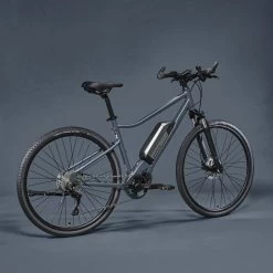 VÉLO TOUT CHEMIN ELECTRIQUE RIVERSIDE 540 E BLEU (BATTERIE GRISE) -Magasin De Vélos velo tout chemin electrique riverside 540 e bleu batterie grise 2