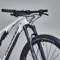 Rockrider Vélo VTT Cross Country XC 900 S Cadre Carbone Et Aluminium Blanc -Magasin De Vélos velo vtt cross country xc 900 s cadre carbone et aluminium blanc 9