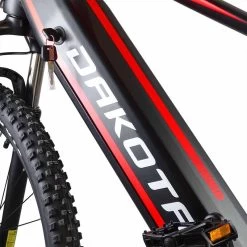 VÉLO VTT ÉLECTRIQUE DAKOTA ROUGE 960Wh 48V 20Ah 29" -Magasin De Vélos velo vtt electrique dakota rouge 960wh 48v 20ah 29 3