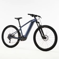Rockrider Vélo VTT électrique Semi Rigide 29" - E-EXPL 520 Bleu Nuit -Magasin De Vélos velo vtt electrique semi rigide 29 e expl 520 bleu nuit 8