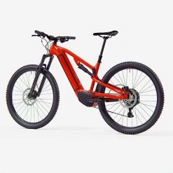 Rockrider Vélo VTT électrique Tout Suspendu 29" - E-EXPL 520 S Rouge Vif -Magasin De Vélos velo vtt electrique tout suspendu 29 e expl 520 s rouge vif 2