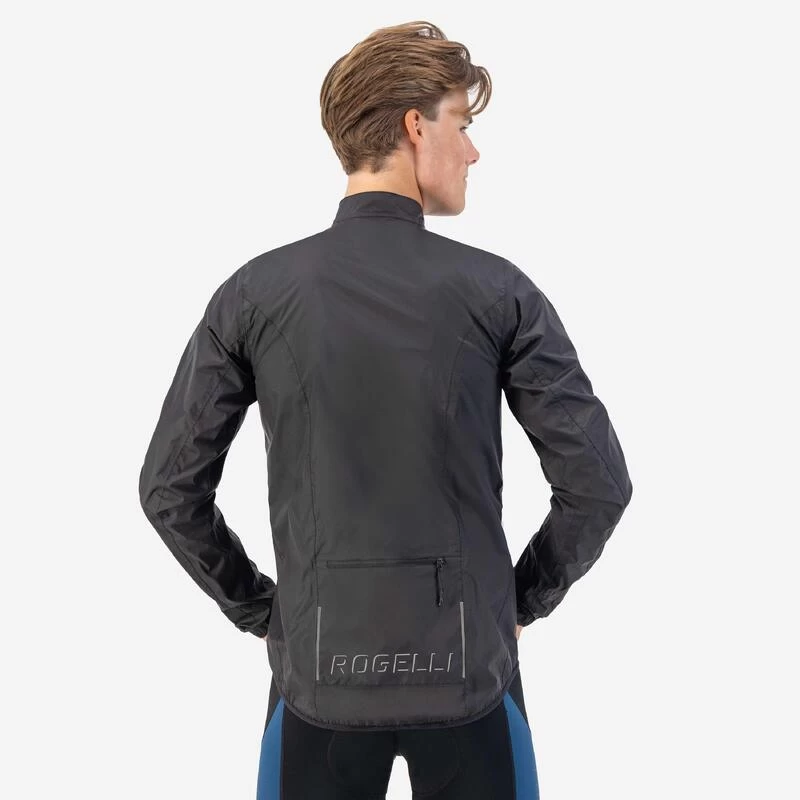 Rogelli Veste Velo Pluie Vent Homme - Core 4 Rogelli Veste Velo Pluie Vent Homme - Core – Image 4