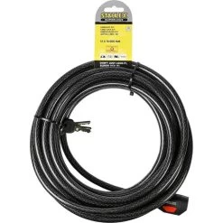 XL Câble De Verrouillage Antivol Vélo - 3 Clés - 10m X 12mm -Magasin De Vélos xl cable de verrouillage antivol velo 3 cles 10m x 12mm 5