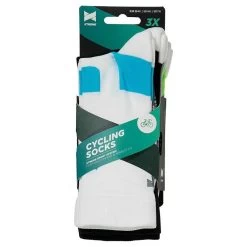 Xtreme Chaussettes De Cyclisme Crew 9 Paires Multicolore Blanc -Magasin De Vélos xtreme chaussettes de cyclisme crew 9 paires multicolore blanc 4